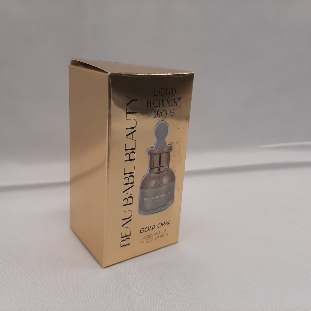 Beau Babe Beauty Gold Opal Drops .71 oz New in Box